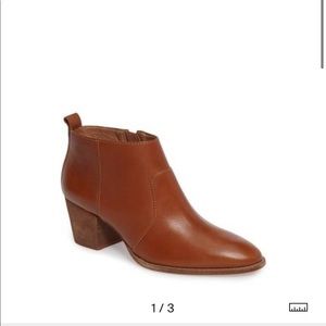 Madewell Brenner Boot Alexa Chung ank heel leather